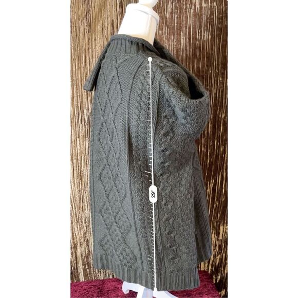 Men’s Irish Merino Wool Fisherman’s Sweater 2X - Picture 5 of 8